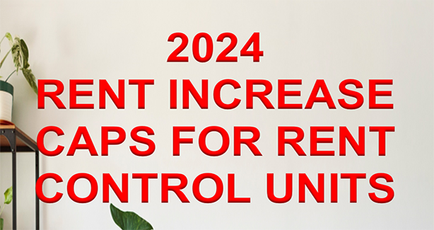 2024 Caps on Rent Control Increases